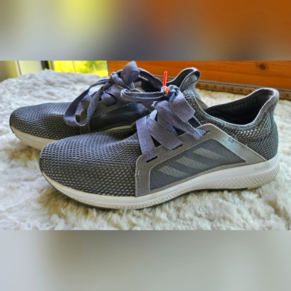 adidas Bounce Edge Lux Women's Running Shoes, Grey, Size 9
